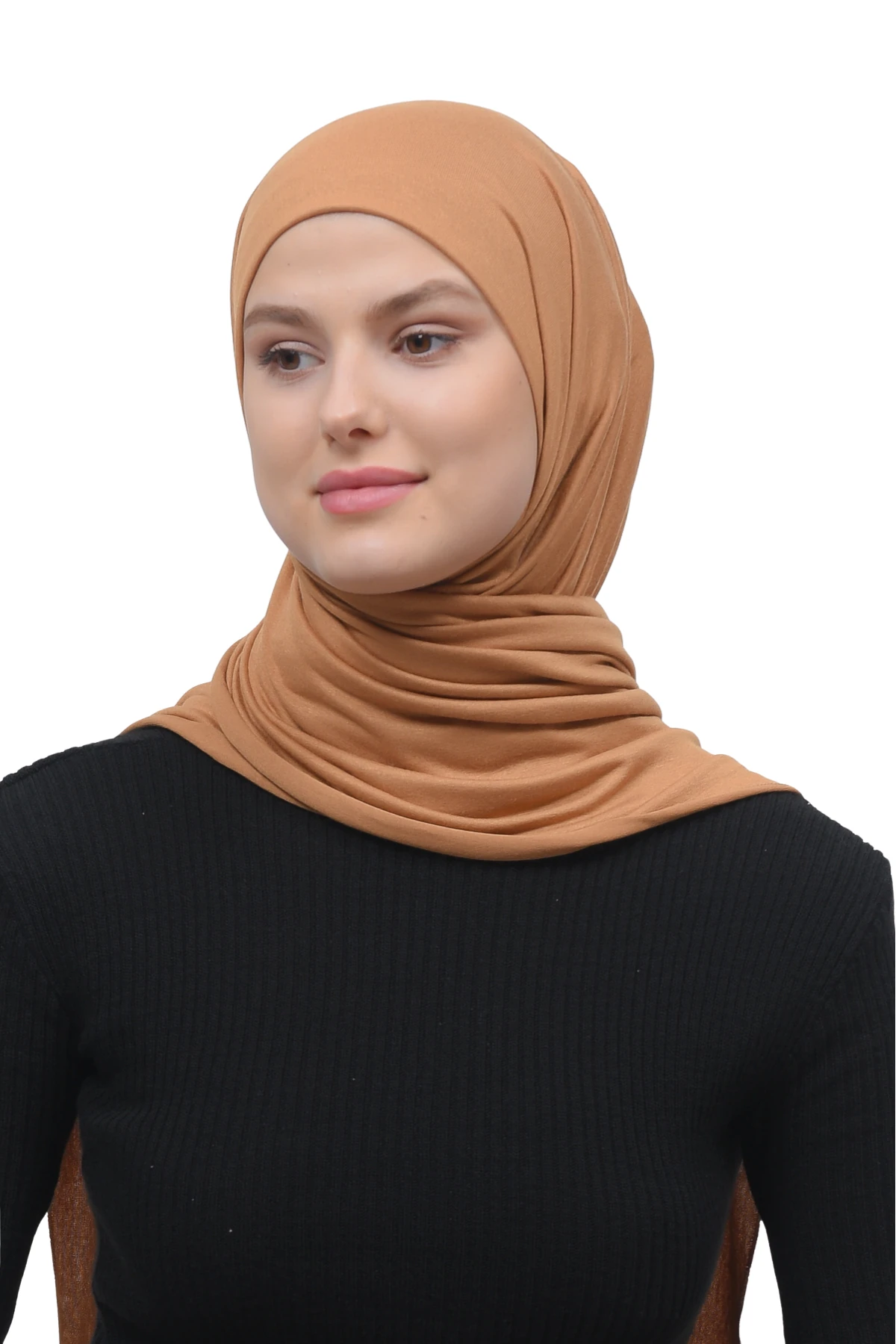 Tesettür Penye Şal Düz