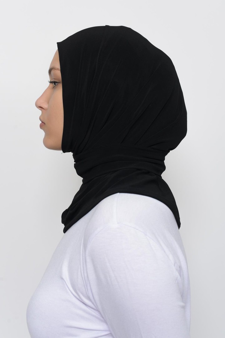 Çıtçıtlı Hazır Eşarp Hijap