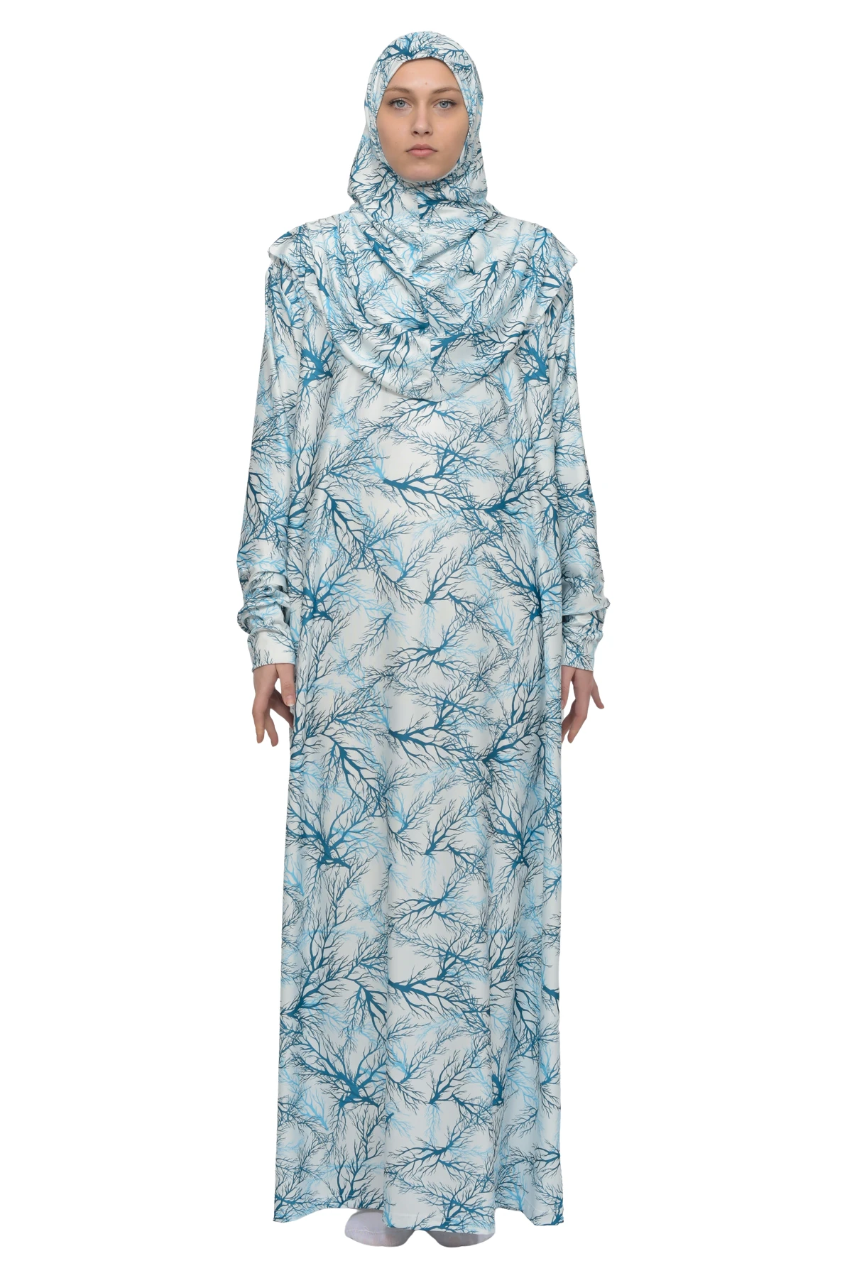 Innovative Lycra One-Piece Prayer Dress - Elegant and Practical