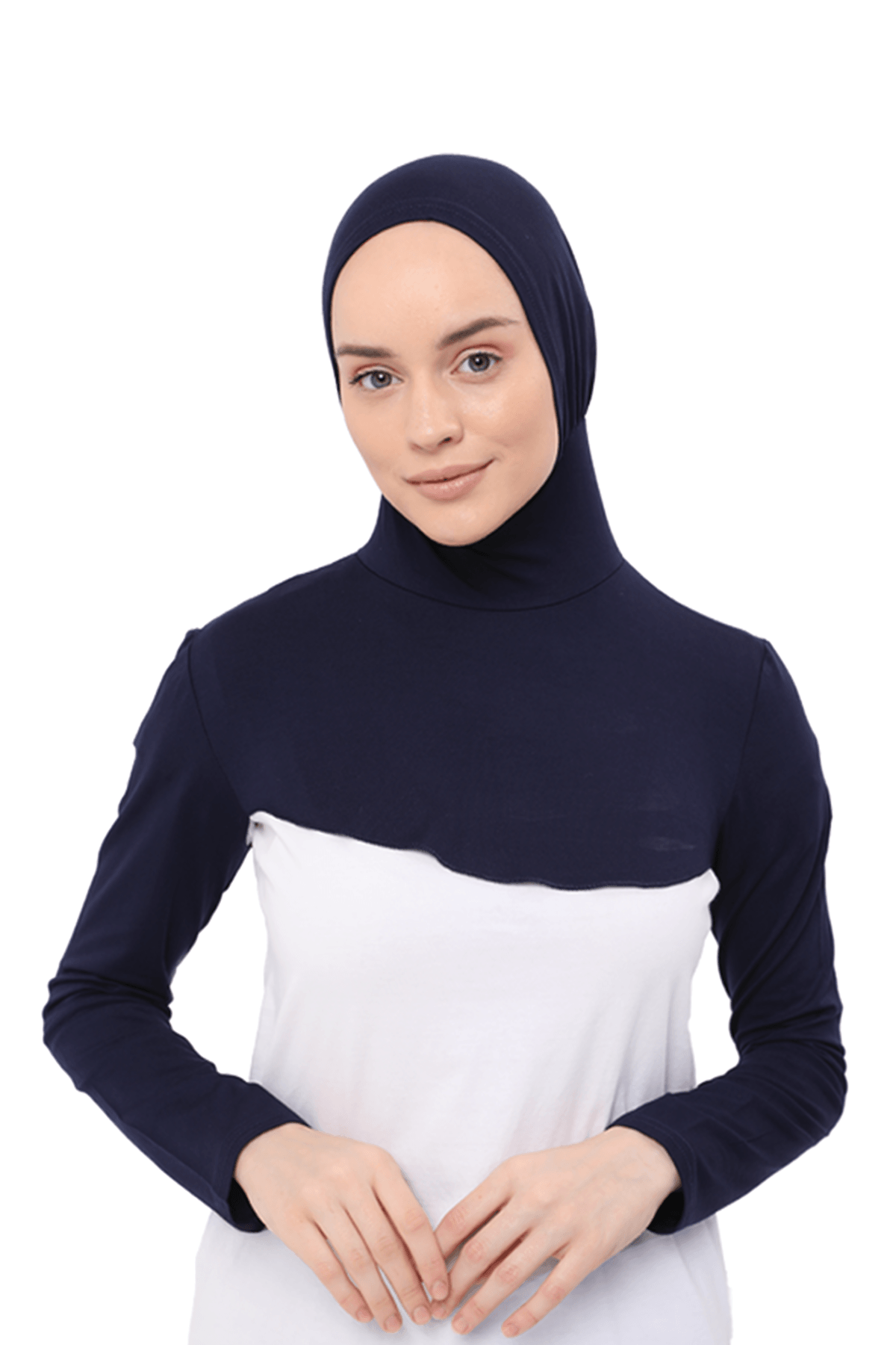 Boyunluklu Boneli Uzun Kolluk