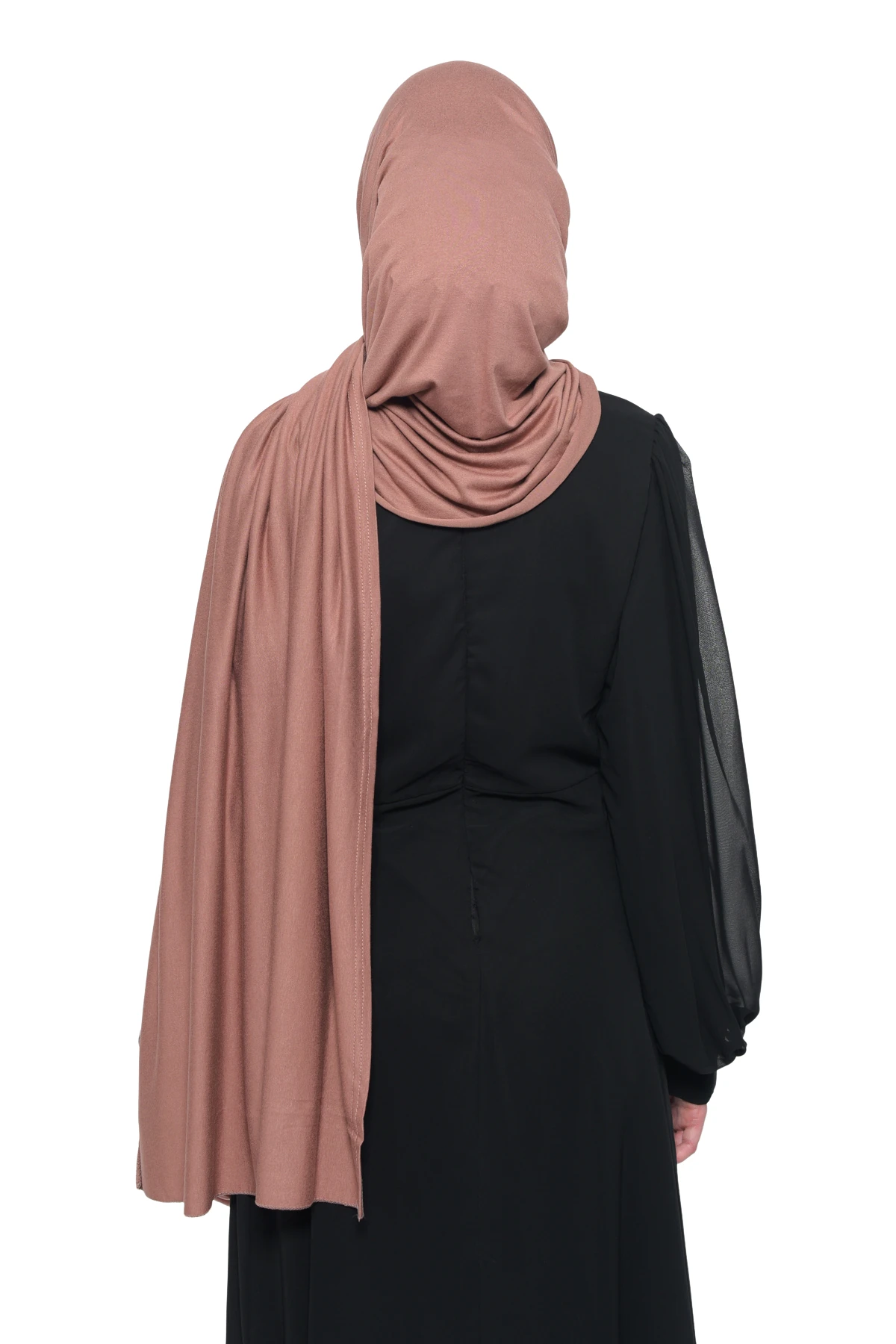 Hazır Pratik Geçmeli Lüks Organik Düz Penye Şal Çapraz Hizalı