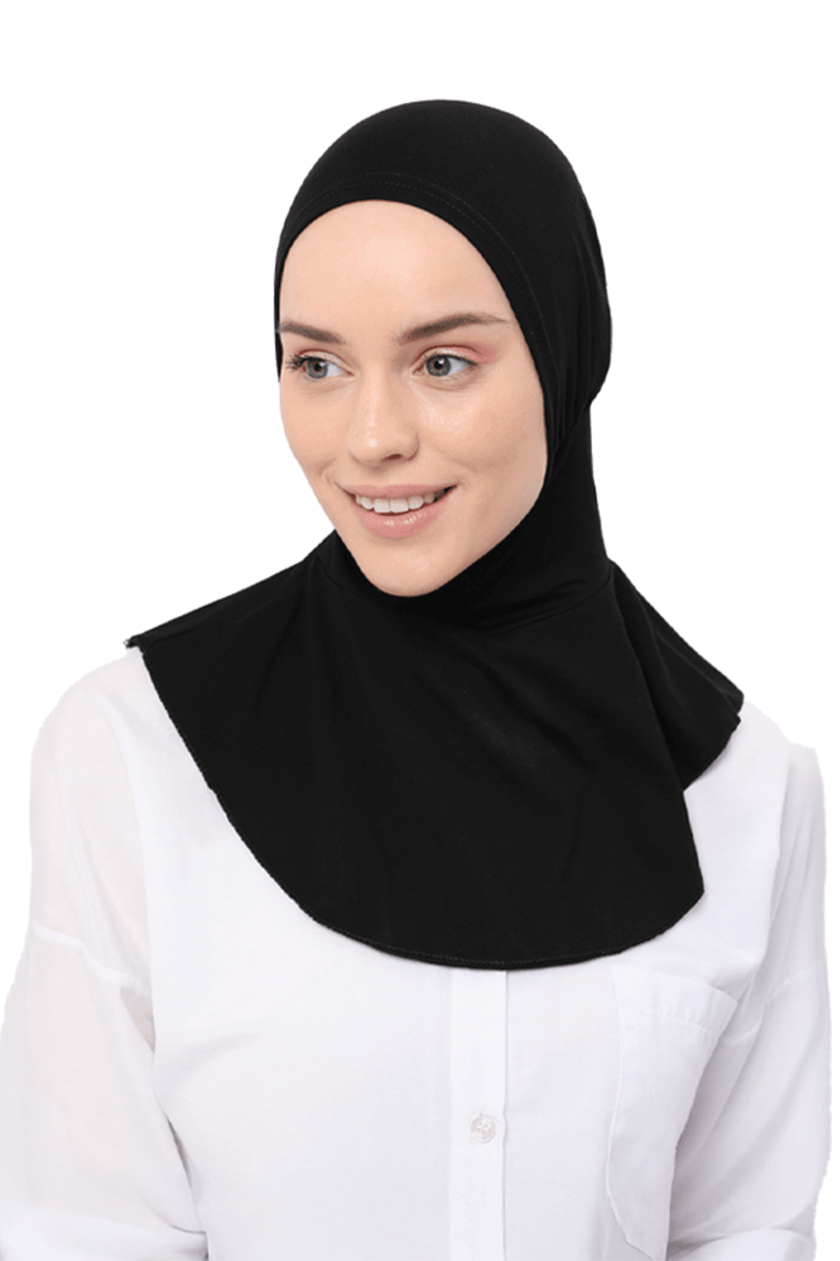 Kadın Tesettür Pratik Boyunluklu Hijab - Sporcu Bone