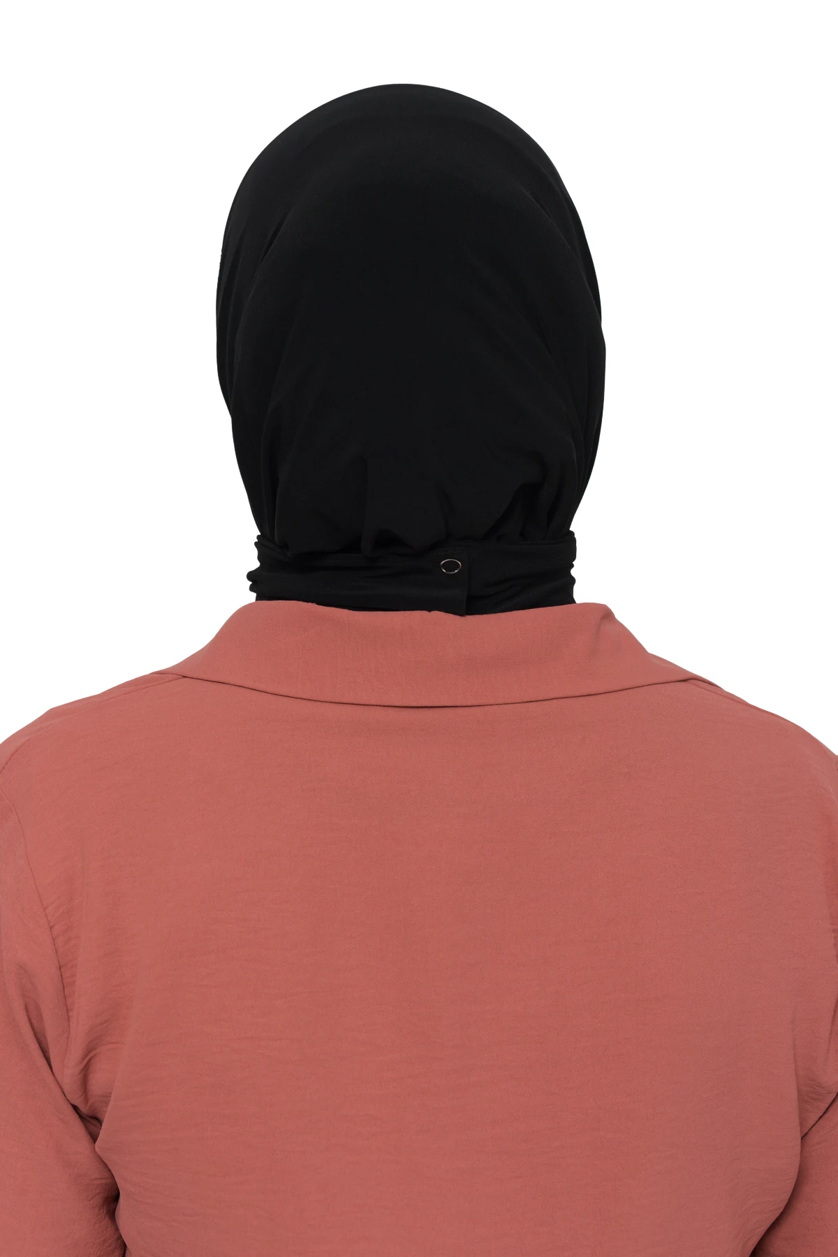 Çıtçıtlı Hazır Eşarp Hijap