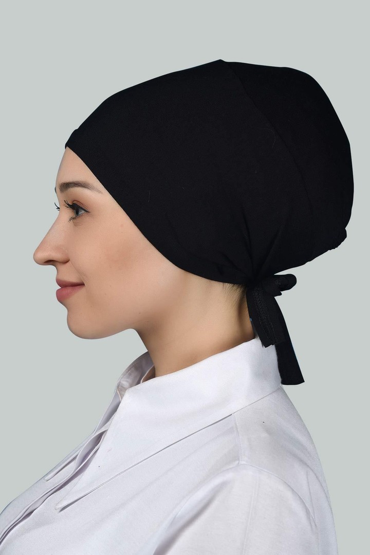 Instant Practical Lace-up Hijab Bonnet