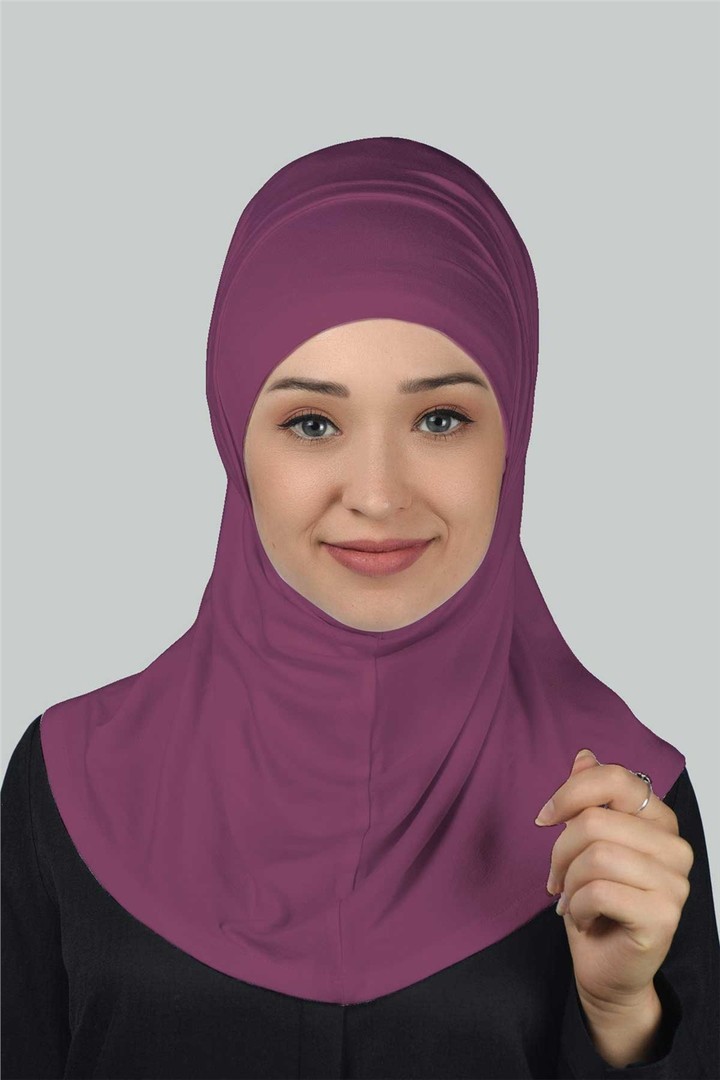 İkili Set Pratik Eşarp Hazır Türban ve Hijab Tesettür Bonesi