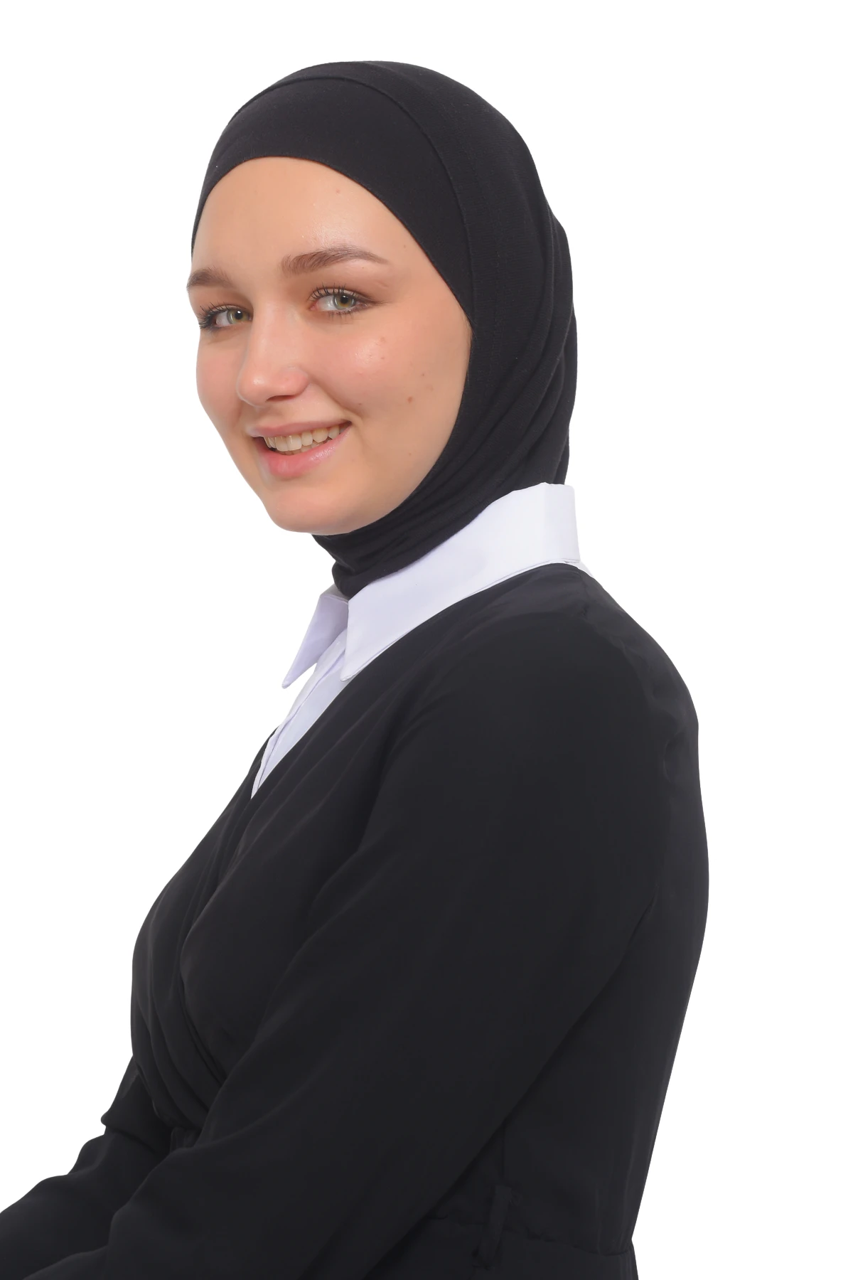 Women's Plain Shirt Hijab Neck Cover