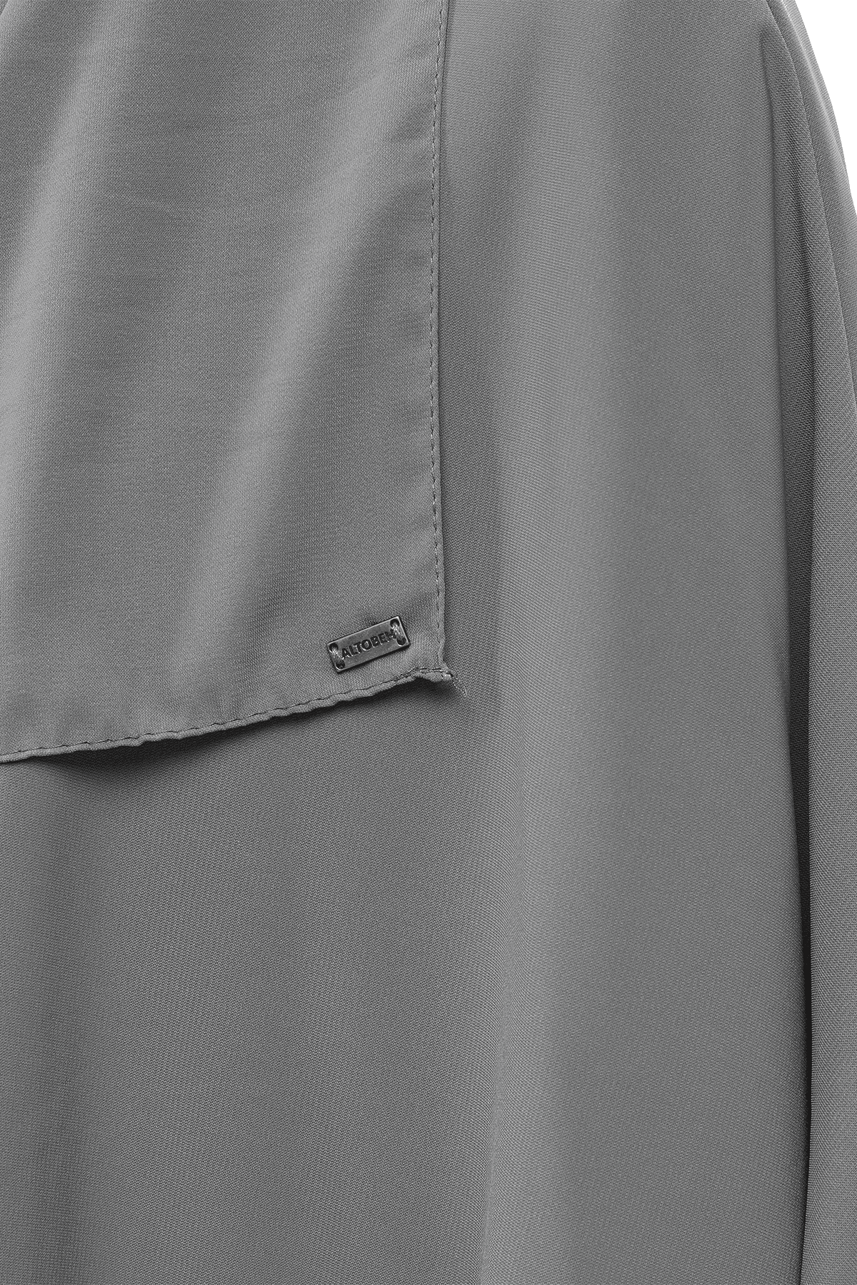 Sultanbaş Nikaplı Çarşaf Cilbab Khimar Abaya Kolu Lastikli Hakim Yaka Peçeli Ferace Medine İpek