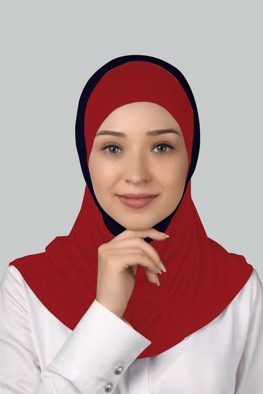 Double Colored Instant Turban - Practical and Stylish 