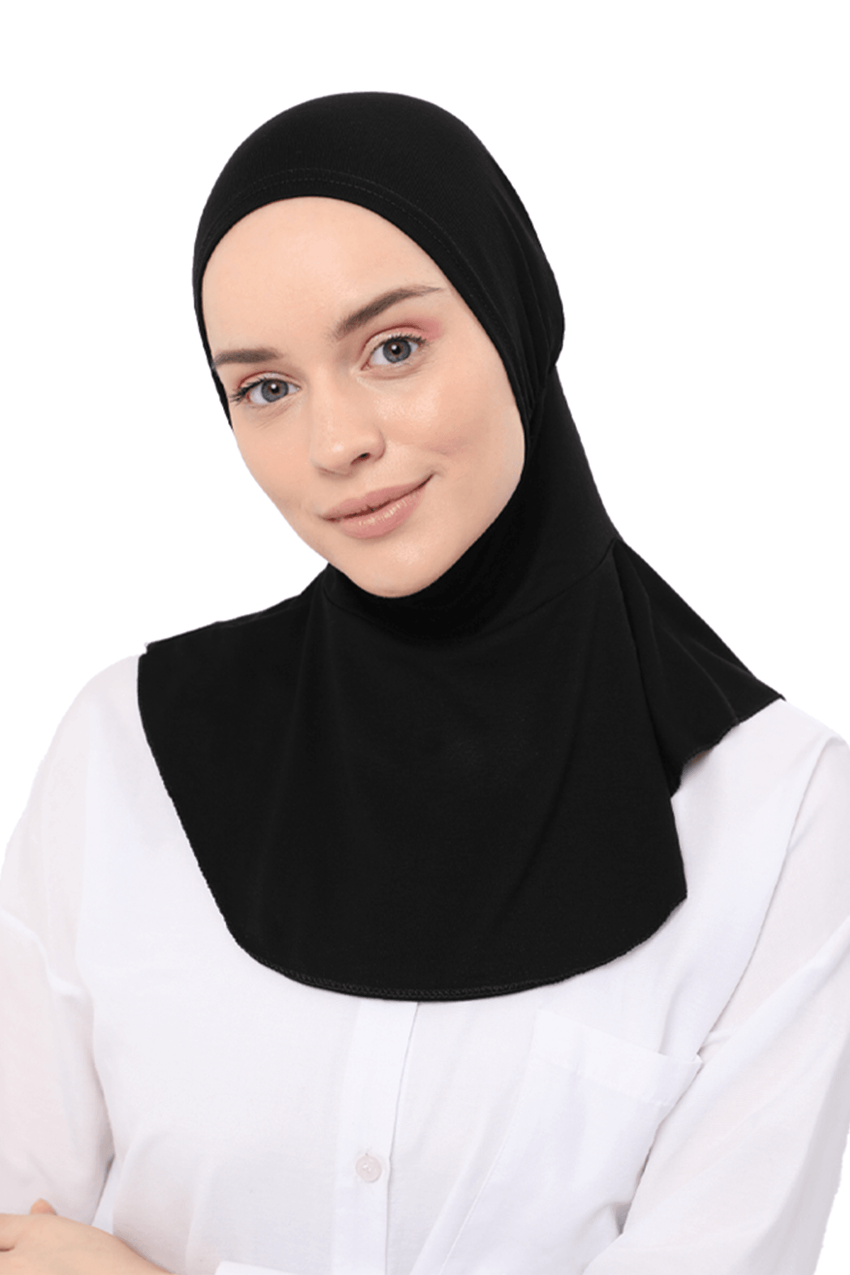Kadın Tesettür Pratik Boyunluklu Hijab - Sporcu Bone