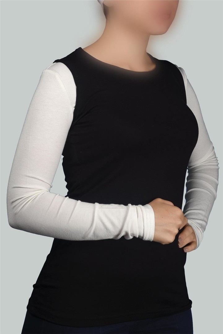 Sleeveless Crew Neck Lycra Women's Body