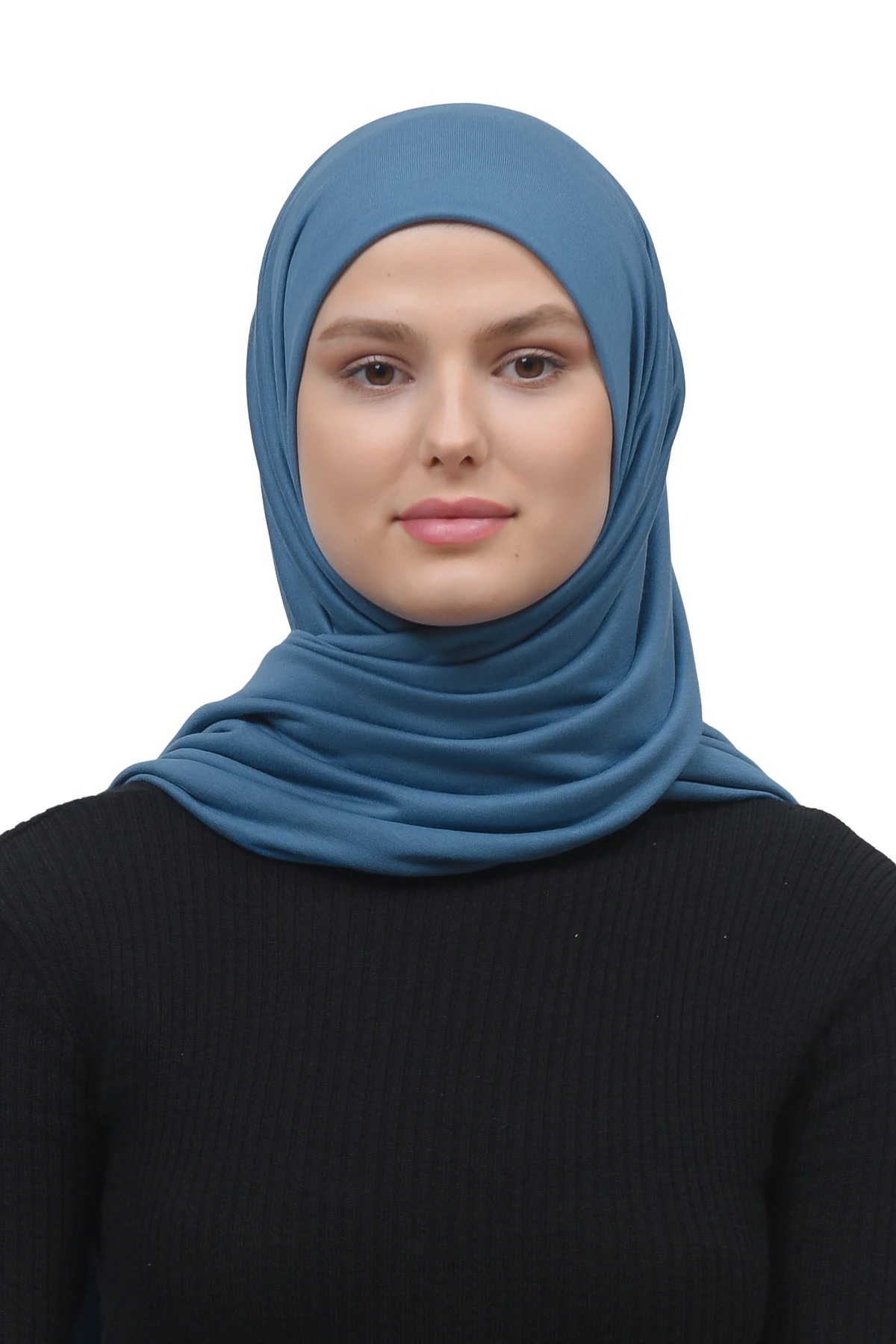 Tesettür Penye Şal Düz