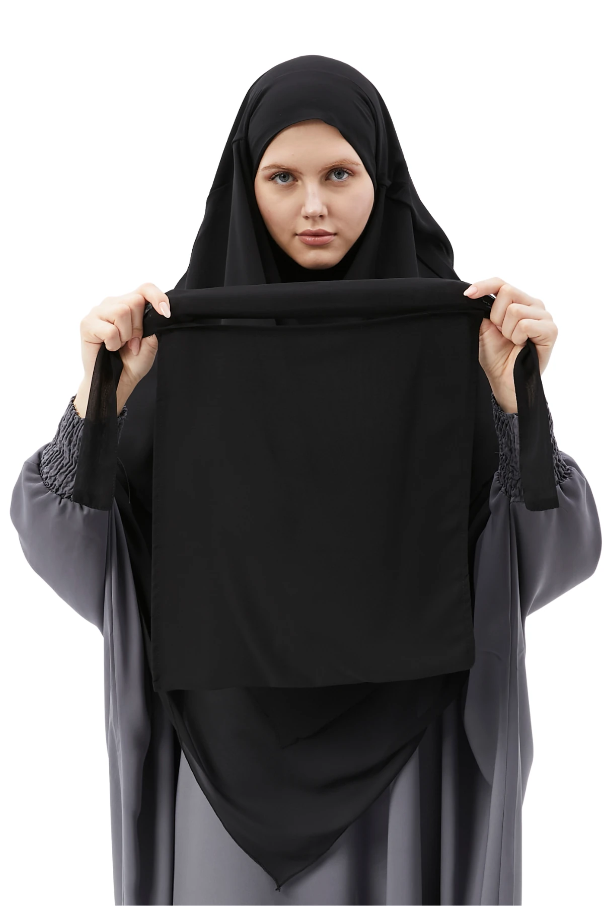 Islamic Women's Chiffon Triple-Layer Niqab 