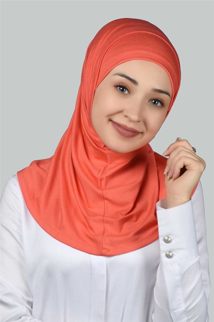 İkili Set Pratik Eşarp Hazır Türban ve Hijab Tesettür Bonesi