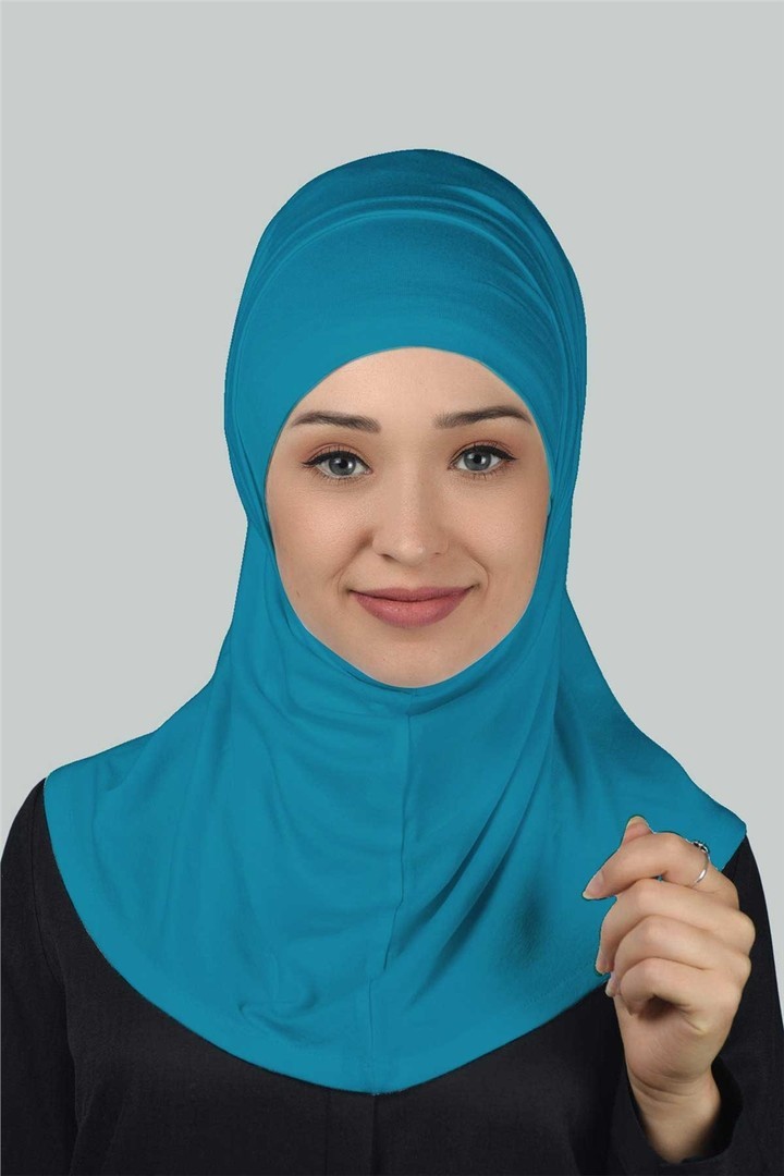 İkili Set Pratik Eşarp Hazır Türban ve Hijab Tesettür Bonesi