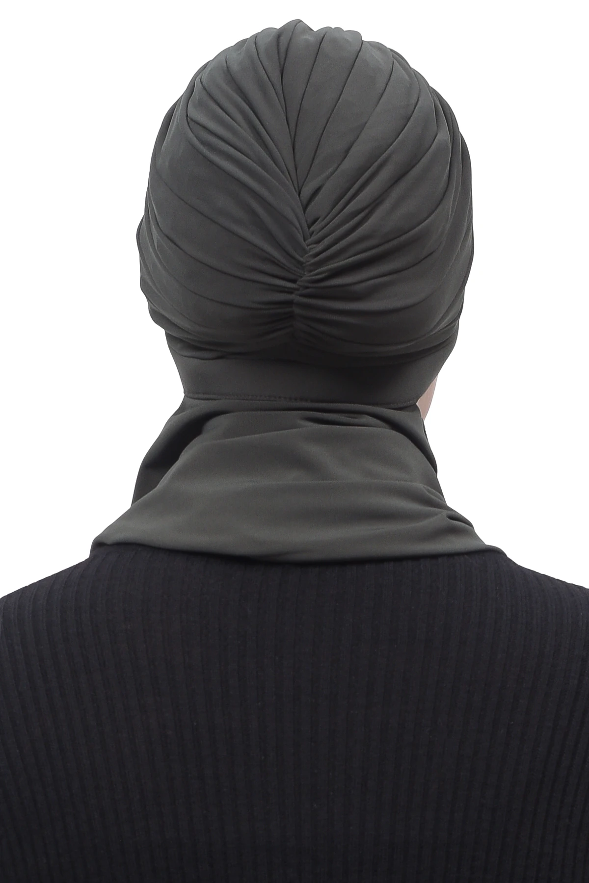 İnci Taçlı Atkılı Tesettür Bone