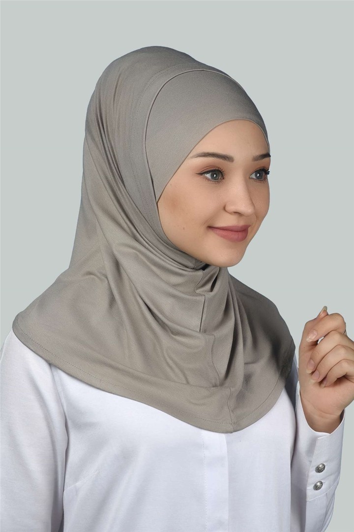 İkili Set Pratik Eşarp Hazır Türban ve Hijab Tesettür Bonesi