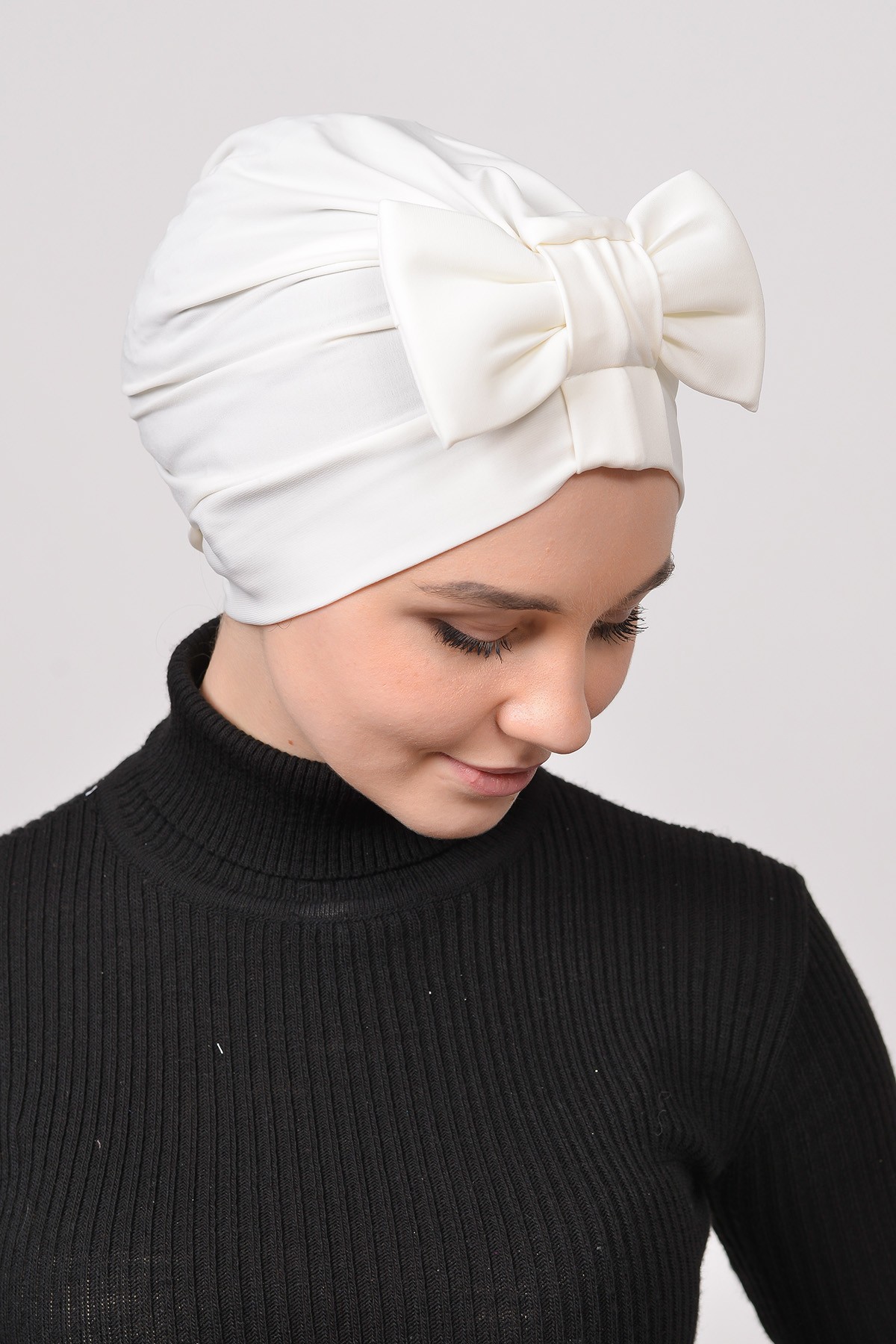 Bow Bonnet Instant Hijab 