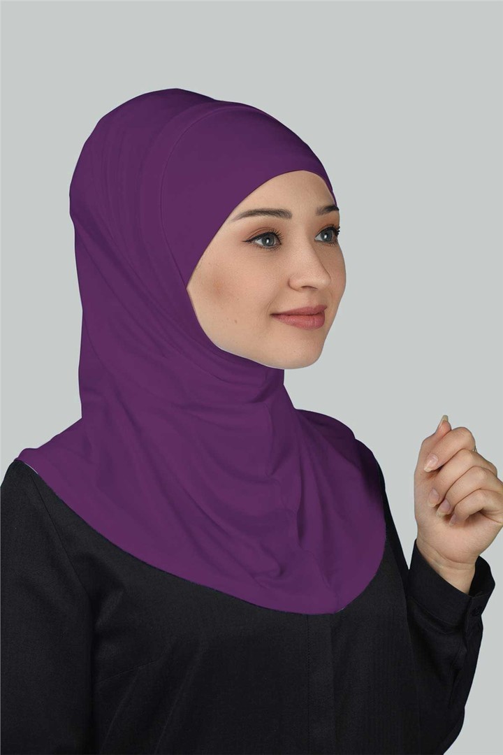 İkili Set Pratik Eşarp Hazır Türban ve Hijab Tesettür Bonesi