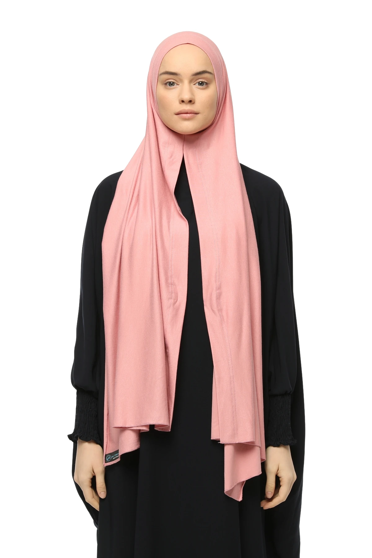 Hazır Pratik Geçmeli Lüks Organik Düz Penye Şal Eşit Hizalı
