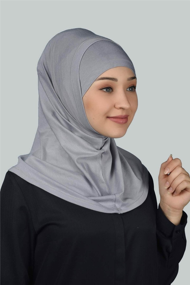 İkili Set Pratik Eşarp Hazır Türban ve Hijab Tesettür Bonesi