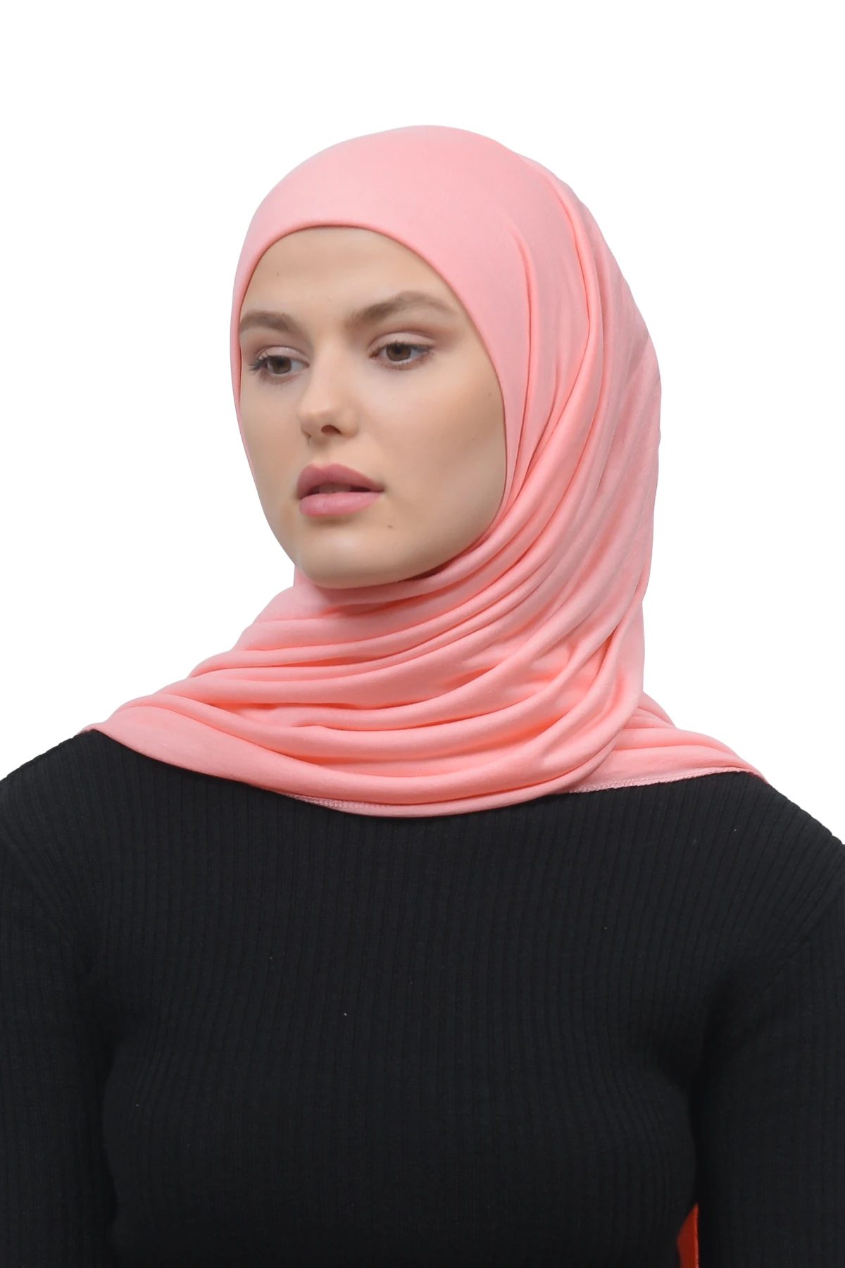 Tesettür Penye Şal Düz