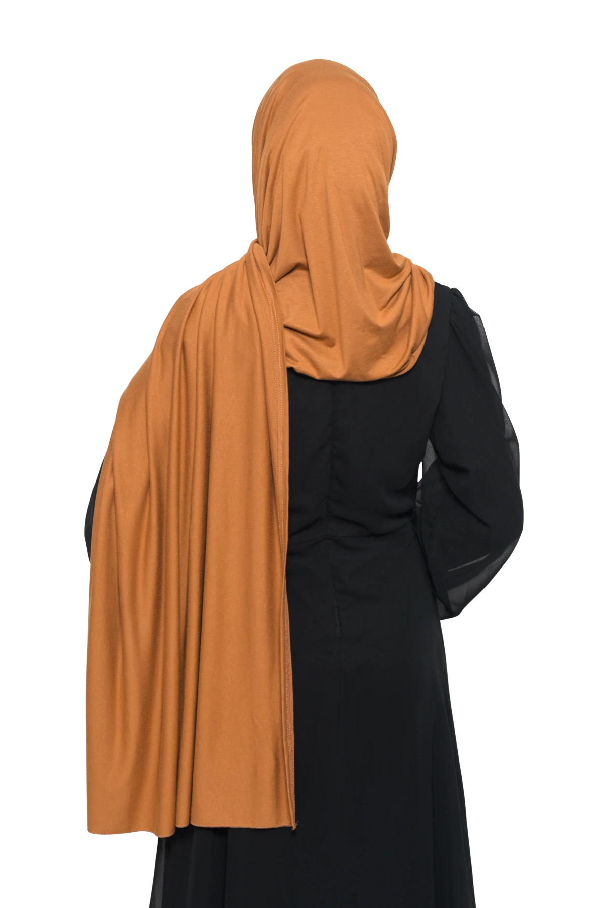 Hazır Pratik Geçmeli Lüks Organik Düz Penye Şal Çapraz Hizalı