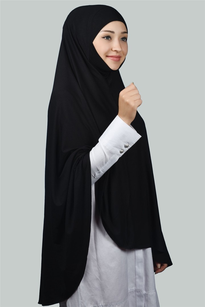 Practical Hijab with Niqab - Islamic Prayer Cover