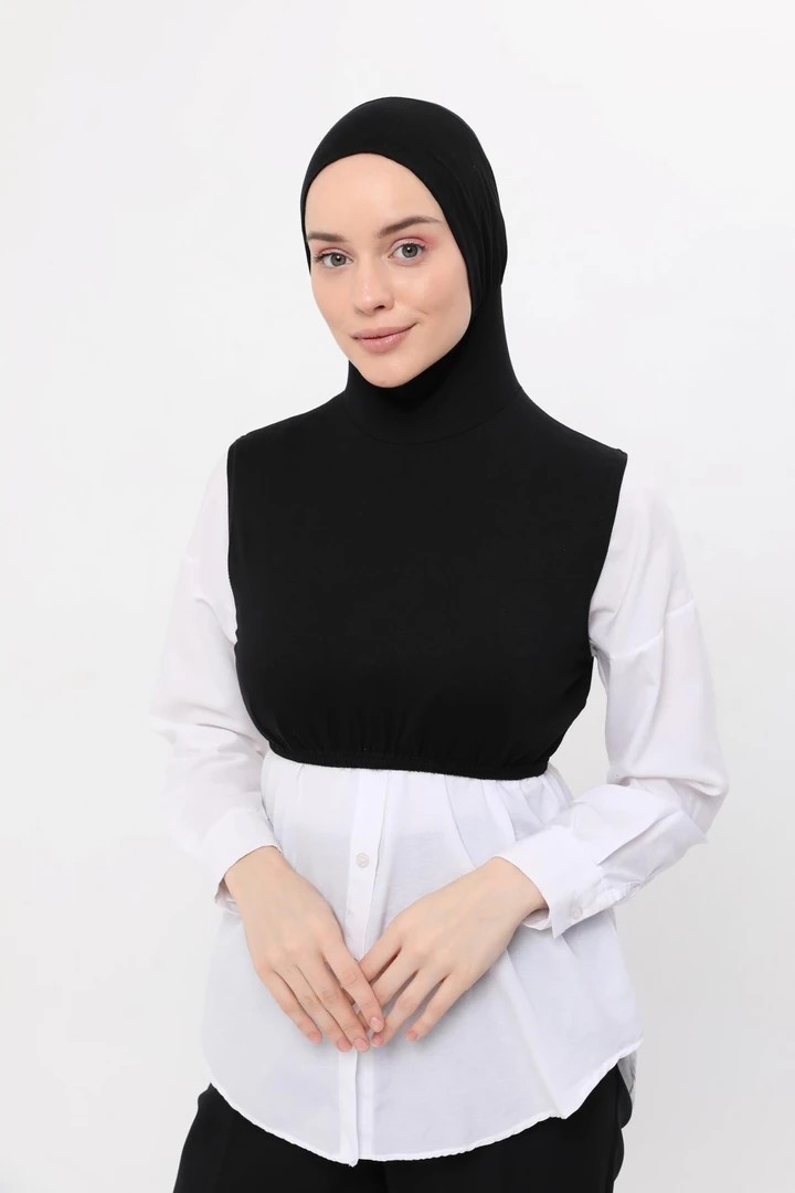 Zero Sleeve Neck Cover Half Body Bonnet