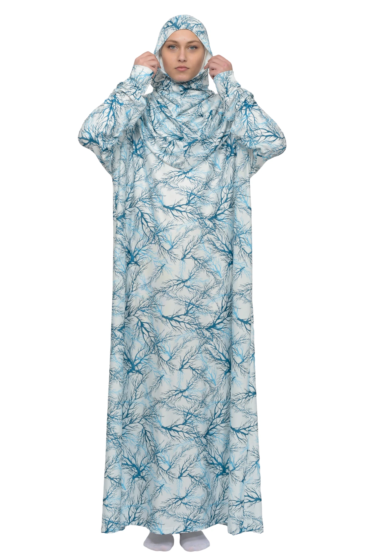 Innovative Lycra One-Piece Prayer Dress - Elegant and Practical