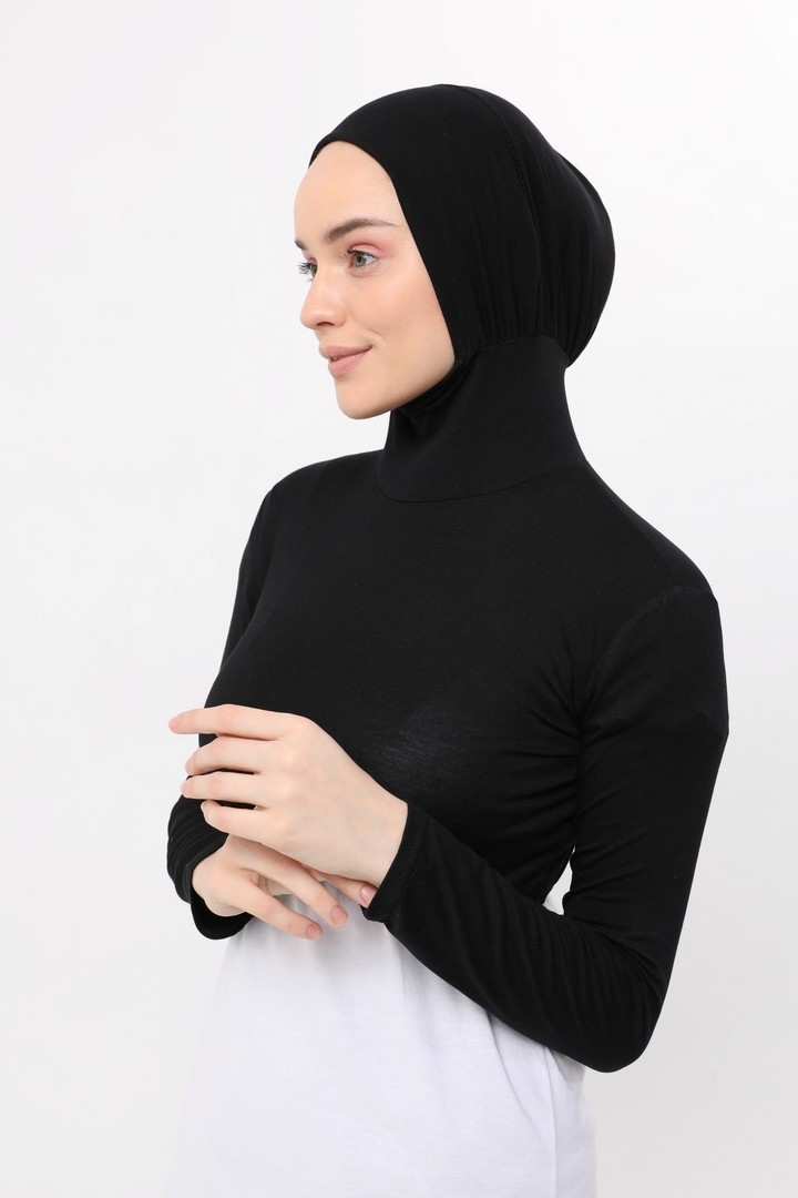 Long-Sleeved Neck Cover Bonnet Half Body