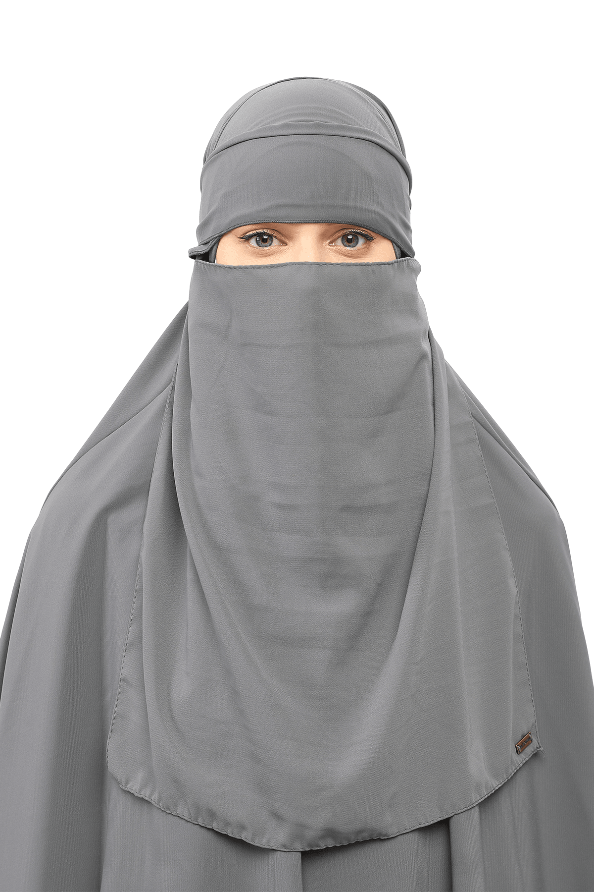 Sultanbaş Nikaplı Çarşaf Cilbab Khimar Abaya Kolu Lastikli Hakim Yaka Peçeli Ferace Medine İpek