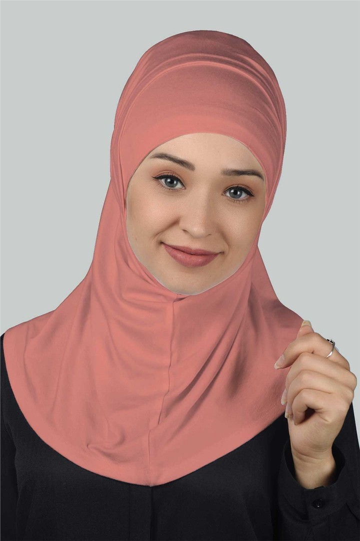 İkili Set Pratik Eşarp Hazır Türban ve Hijab Tesettür Bonesi