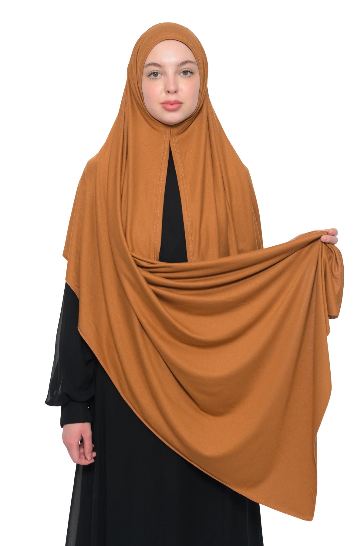 Hazır Pratik Geçmeli Lüks Organik Düz Penye Şal Çapraz Hizalı