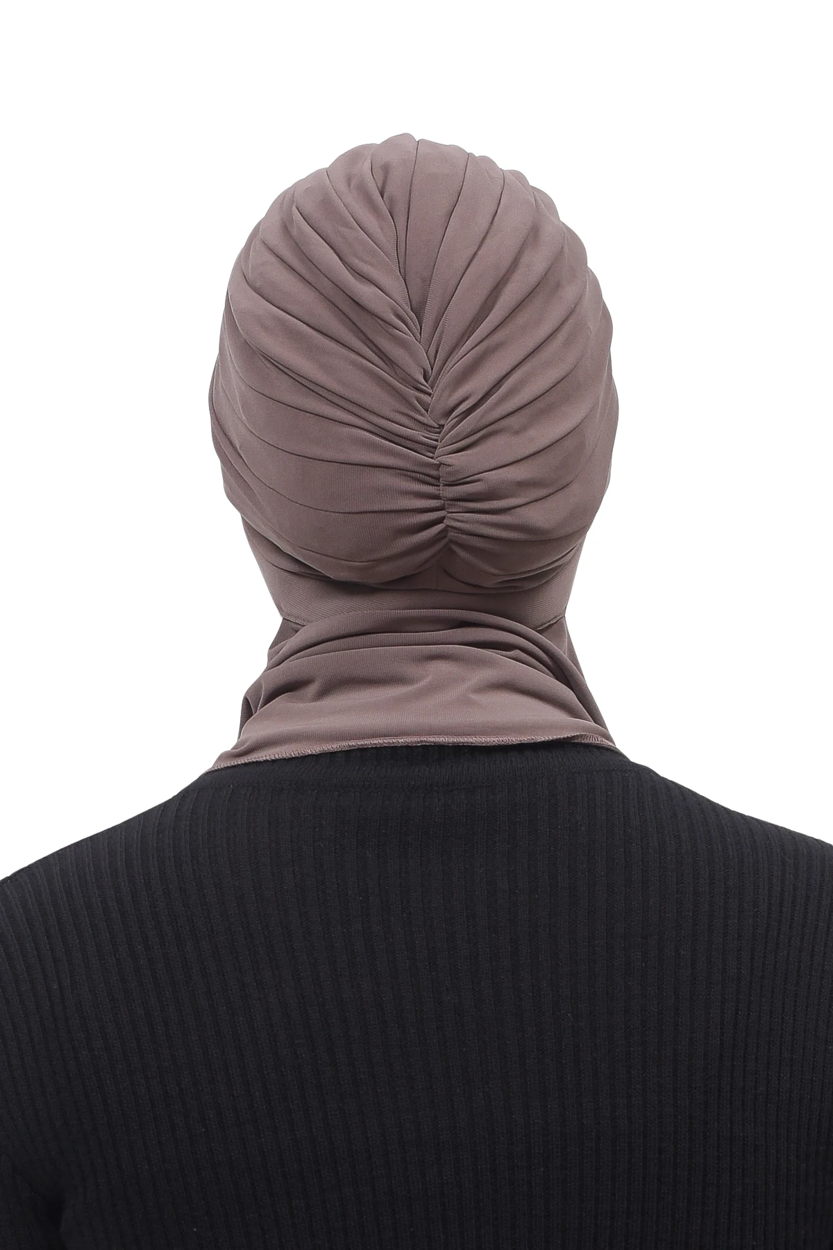 İnci Taçlı Atkılı Tesettür Bone