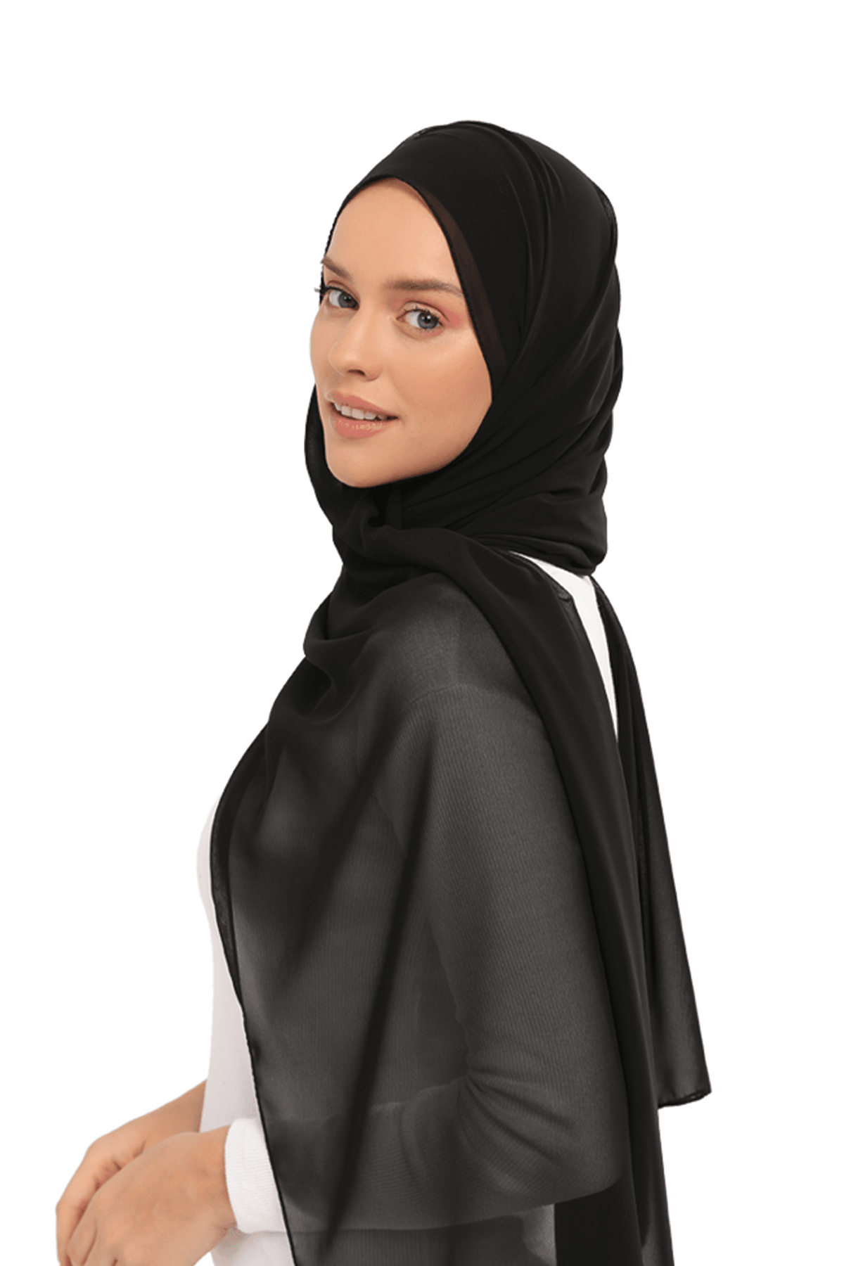 Organic Daily Wear Bonnet and Chiffon Shawl
