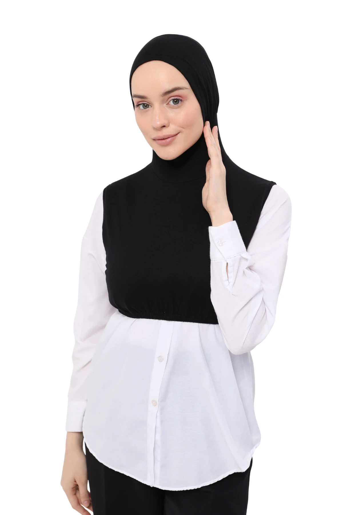 Zero Sleeve Neck Cover Half Body Bonnet