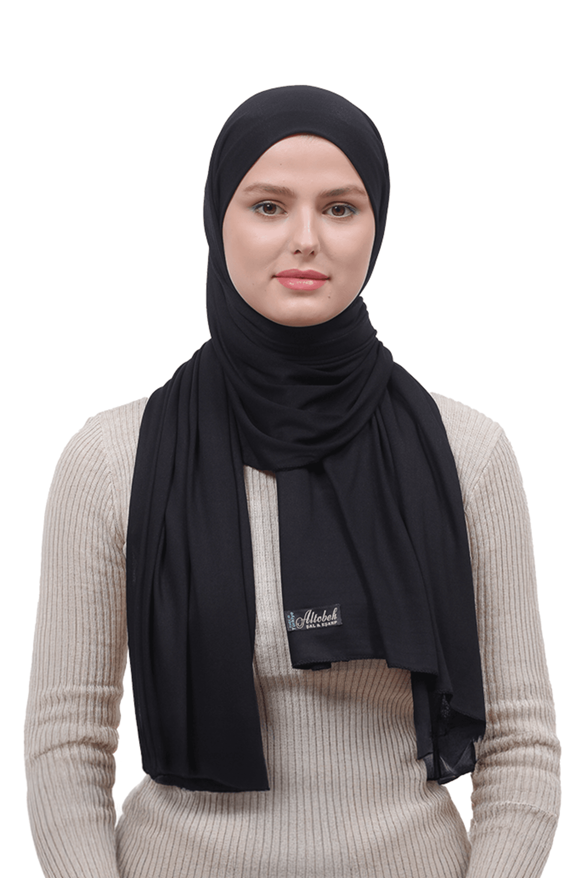 Cotton Jersey Shawl Hijab - Soft & Stretchy 