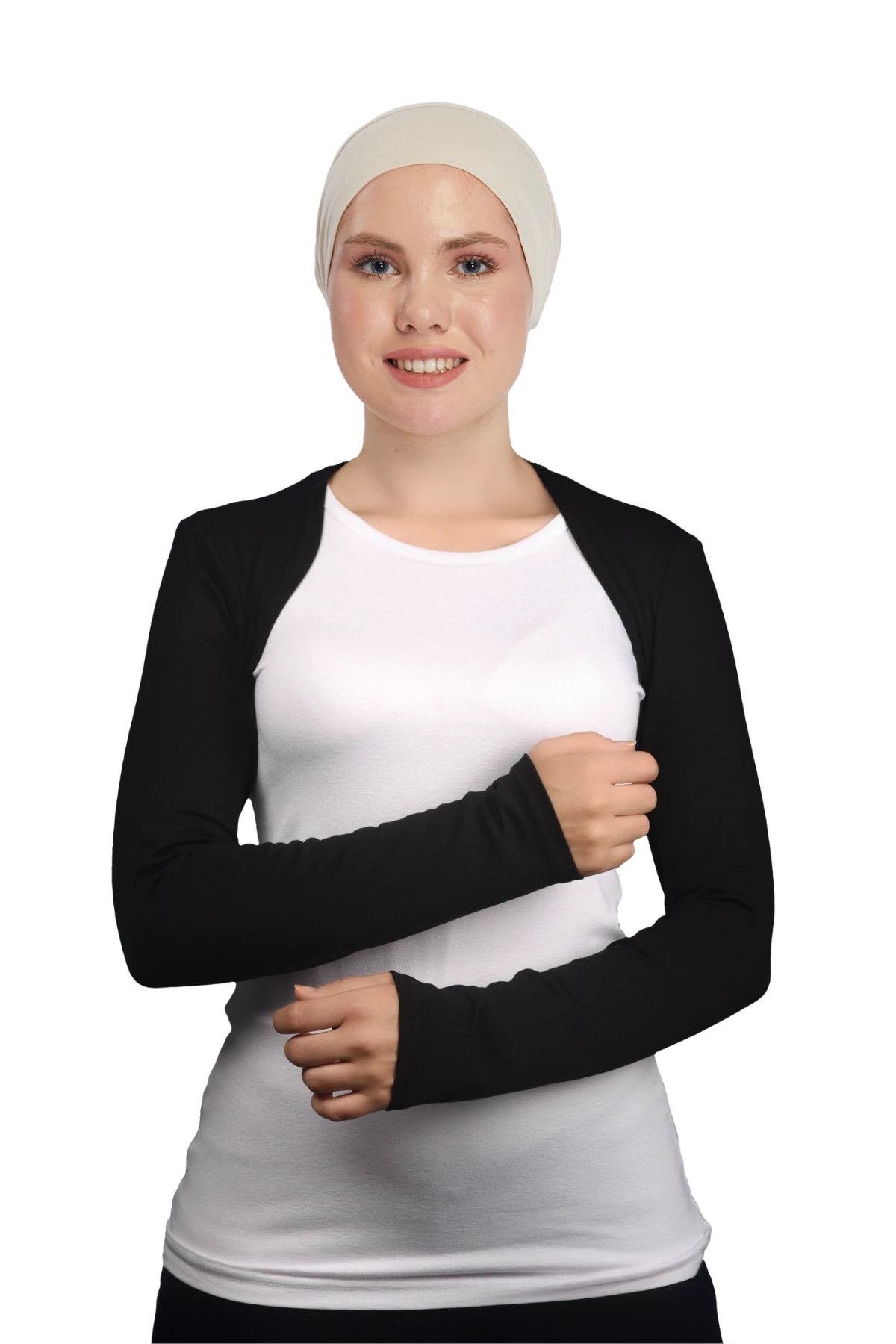 Long Sleeve Bolero Hijab