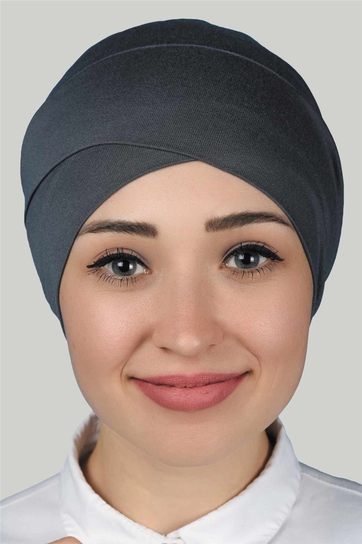 Cross Outdoor Hijab Bonnet  - Smoke