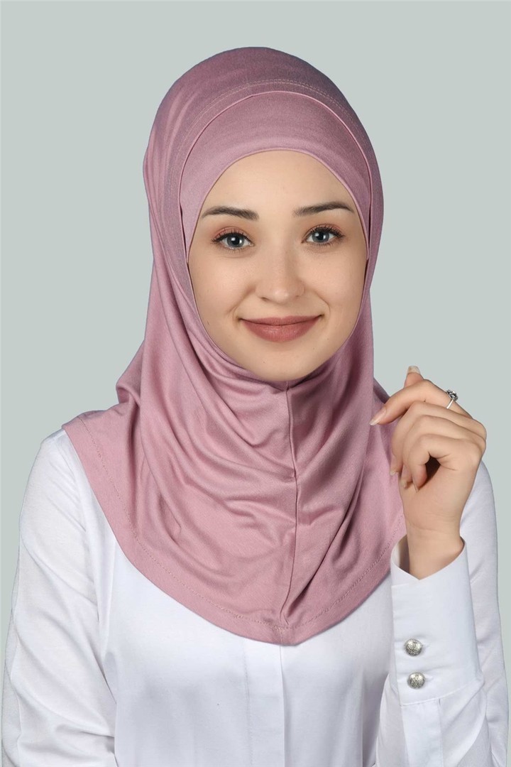 İkili Set Pratik Eşarp Hazır Türban ve Hijab Tesettür Bonesi