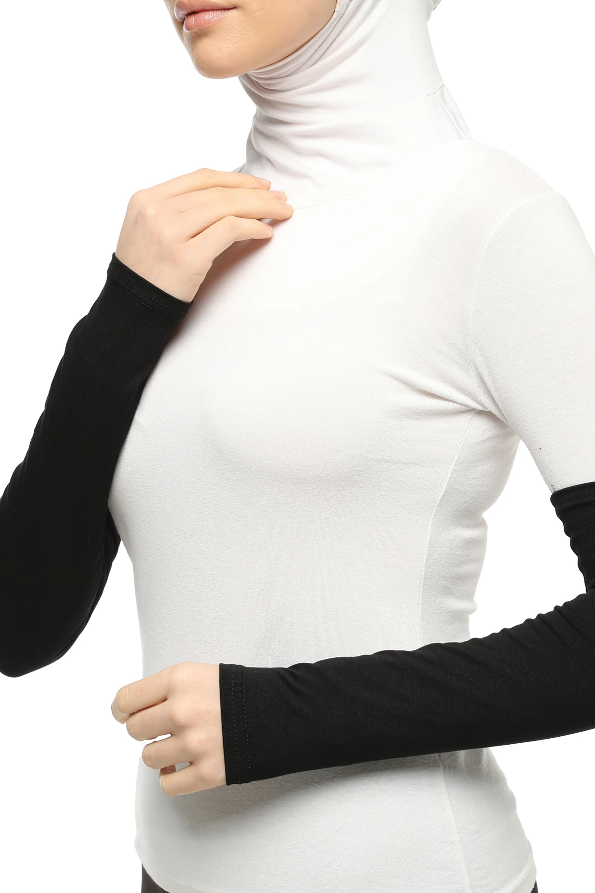 Practical Hijab Cuff Combed Cotton Prayer Cuff