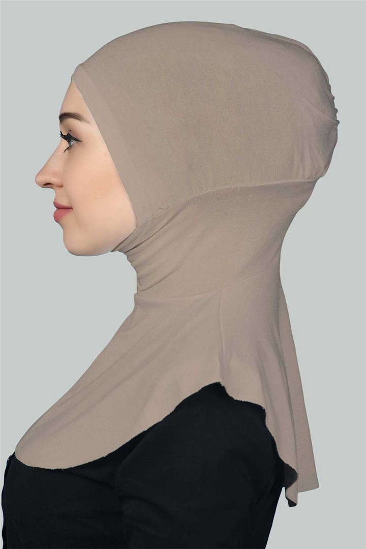 Kadın Tesettür Pratik Boyunluklu Hijab - Sporcu Bone