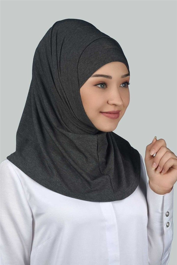 İkili Set Pratik Eşarp Hazır Türban ve Hijab Tesettür Bonesi