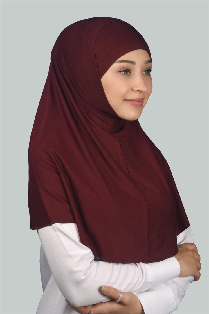 Practical Hijab Scarf Set - Turban & Bonnet (XL)