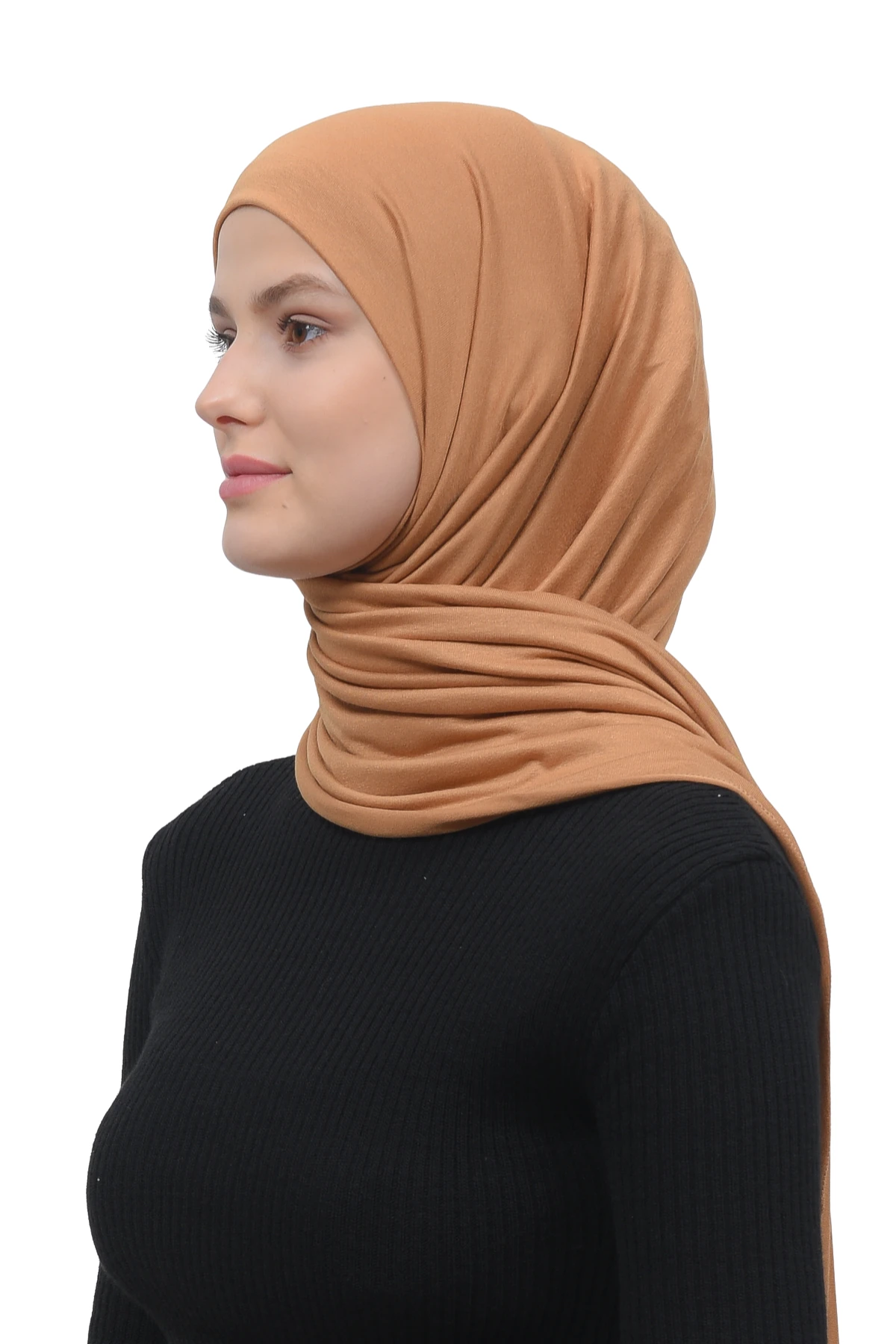 Tesettür Penye Şal Düz