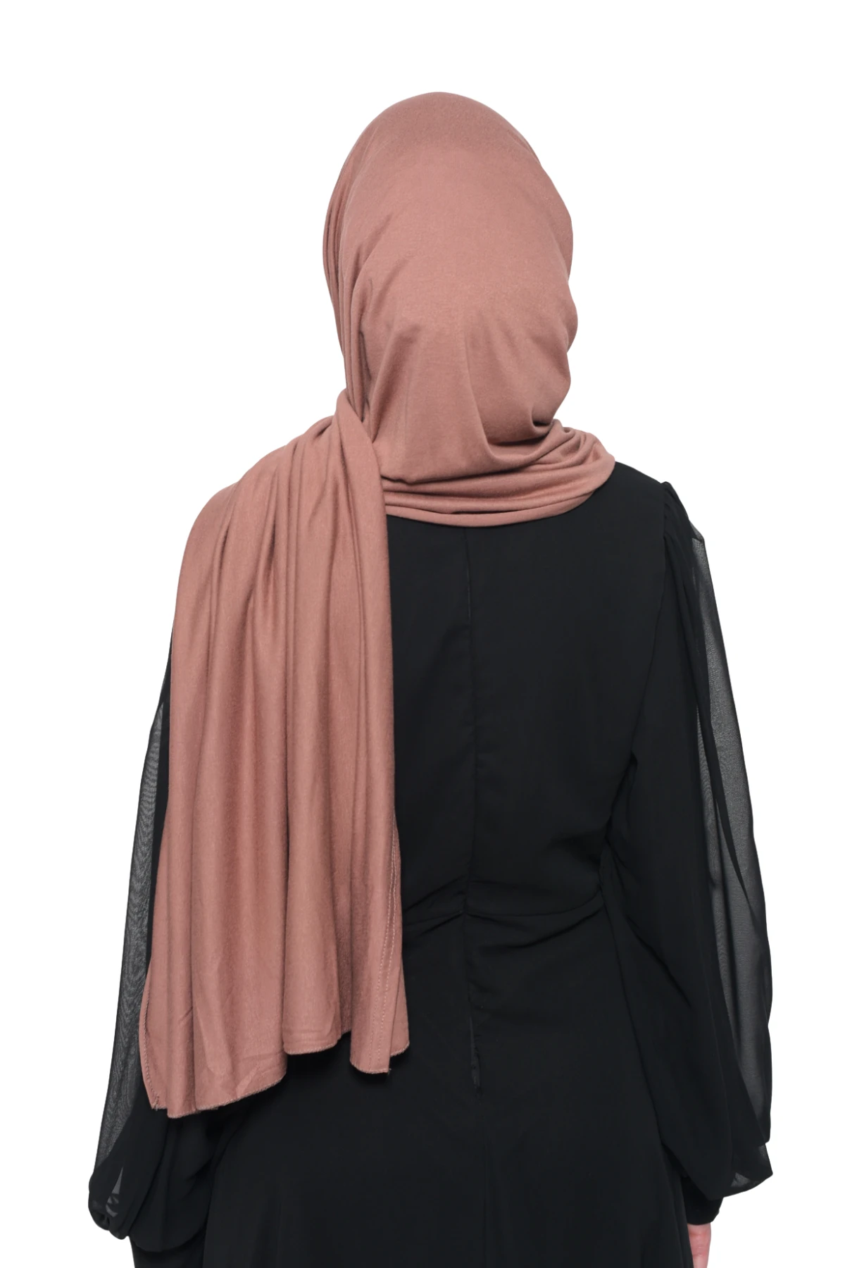 Hazır Pratik Geçmeli Lüks Organik Düz Penye Şal Eşit Hizalı