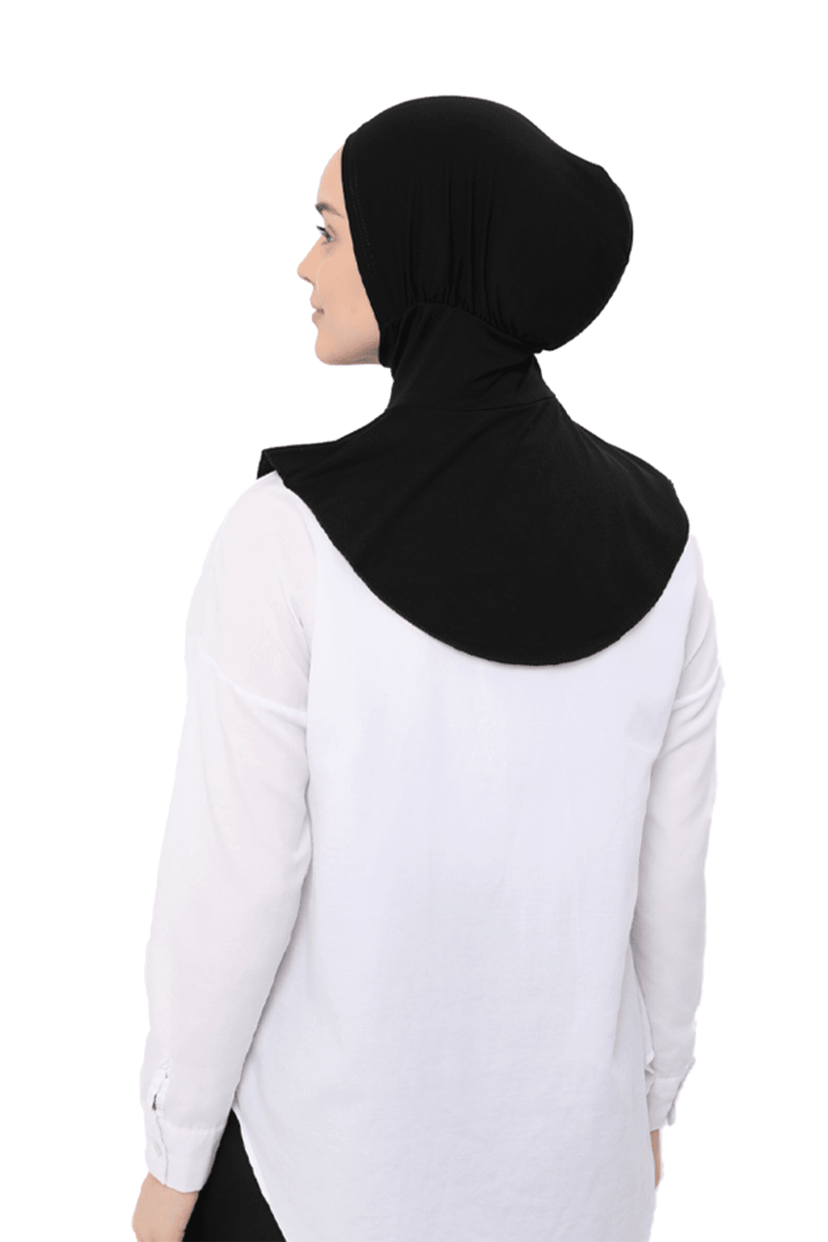 Kadın Tesettür Pratik Boyunluklu Hijab - Sporcu Bone