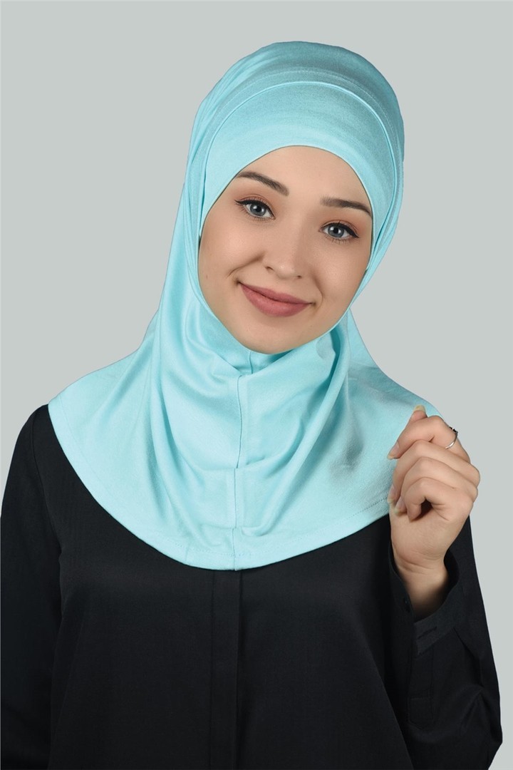 İkili Set Pratik Eşarp Hazır Türban ve Hijab Tesettür Bonesi