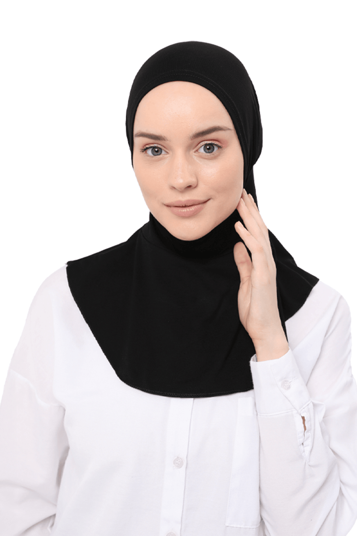Kadın Tesettür Pratik Boyunluklu Hijab - Sporcu Bone