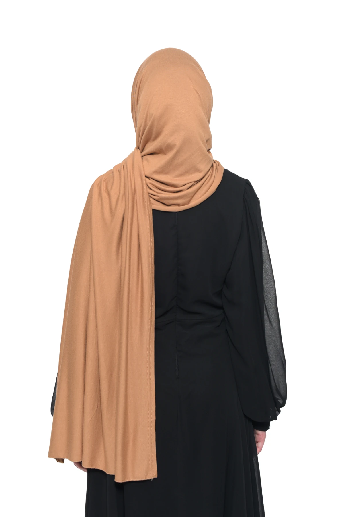 Hazır Pratik Geçmeli Lüks Organik Düz Penye Şal Çapraz Hizalı